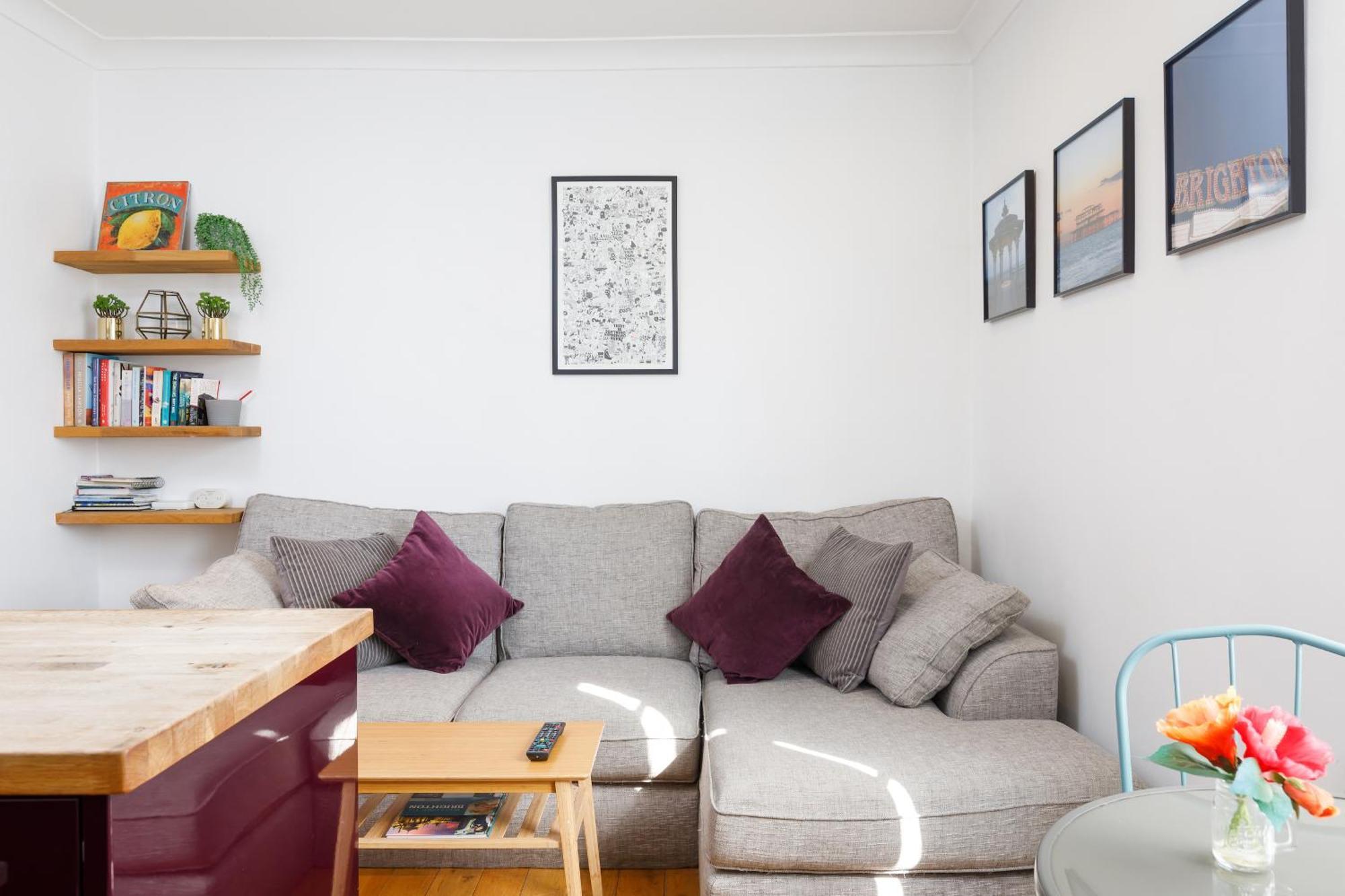 Trendy Central 1 Bed Flat With Roof Terrace 布赖顿 外观 照片
